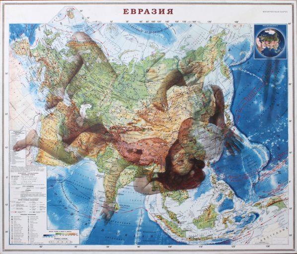 Спутниковая карта евразии