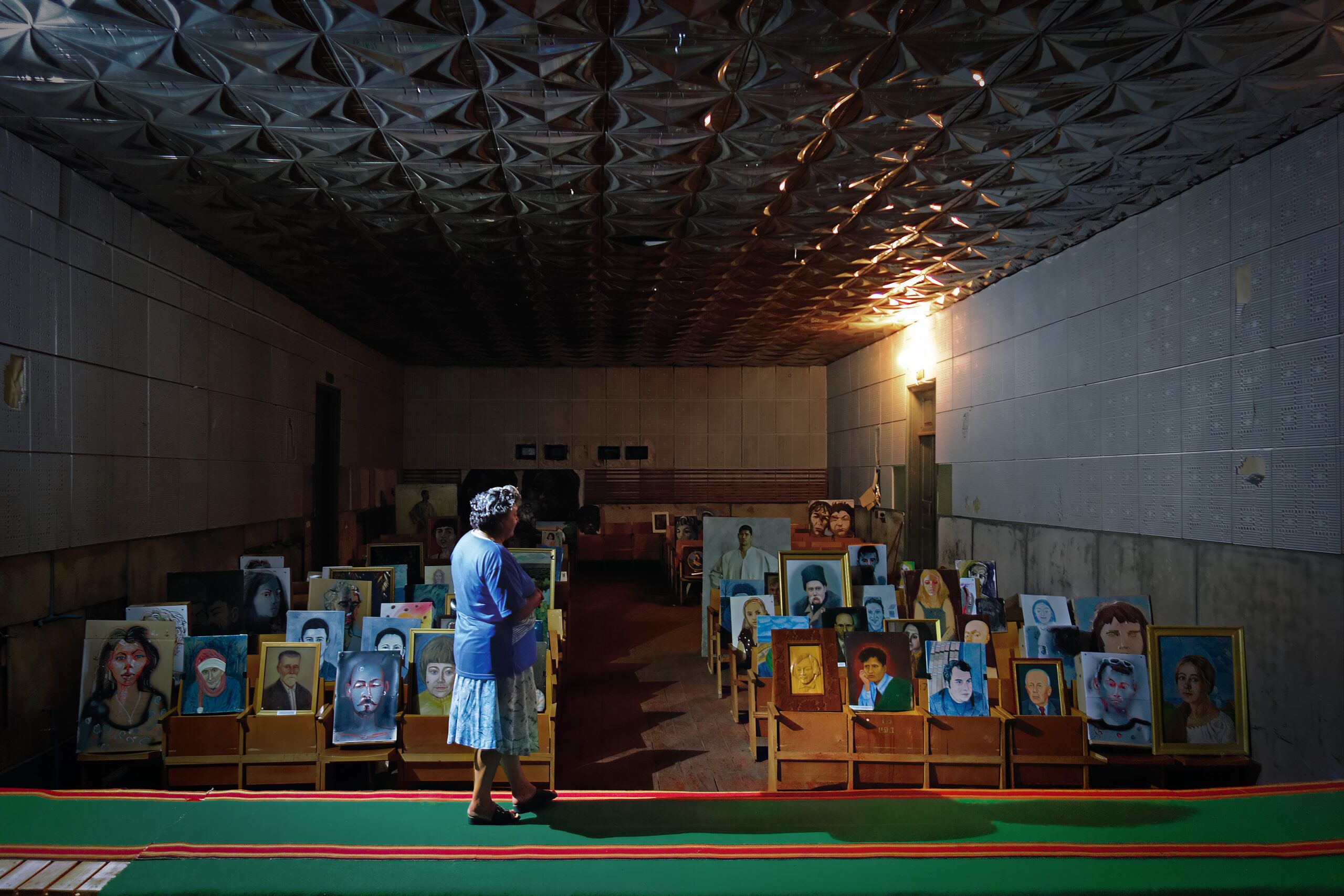 Жанна Кадирова. «Перформанс I». 2015. Вигляд експозиції